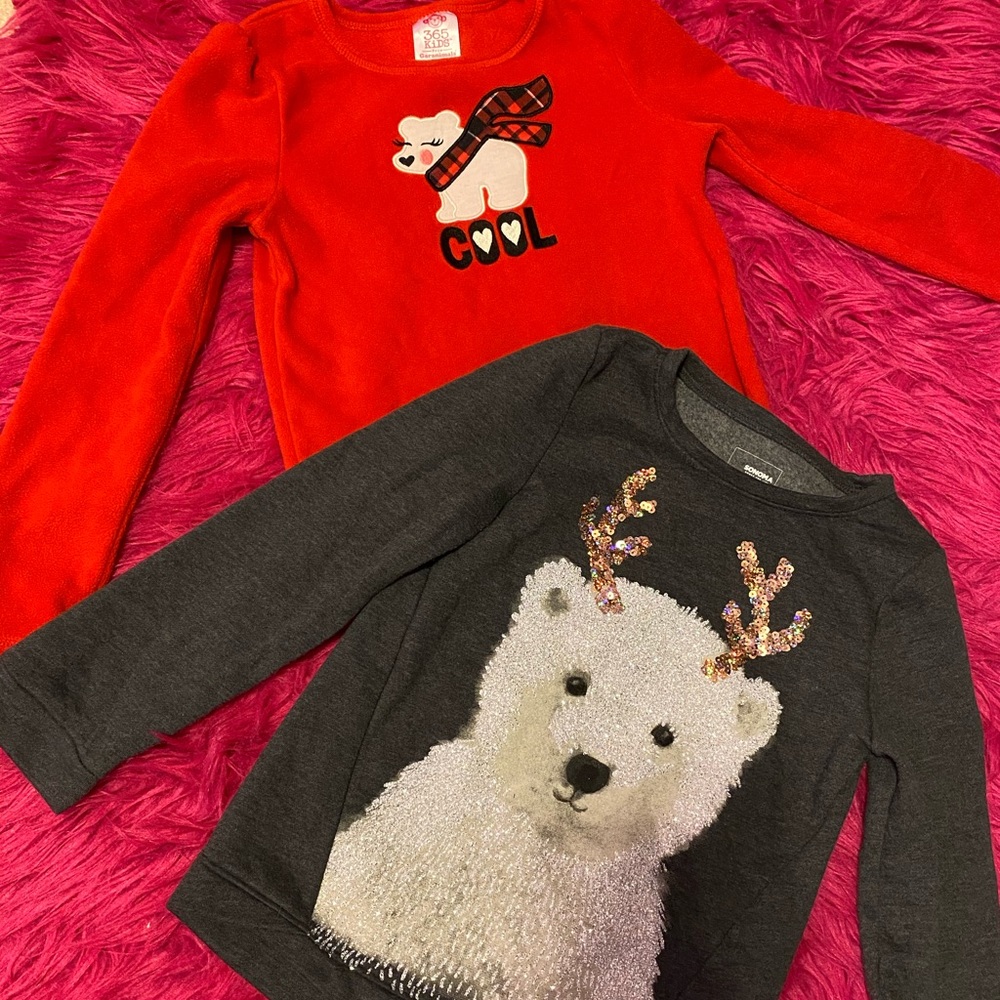 Girls Bear Sweatshirts